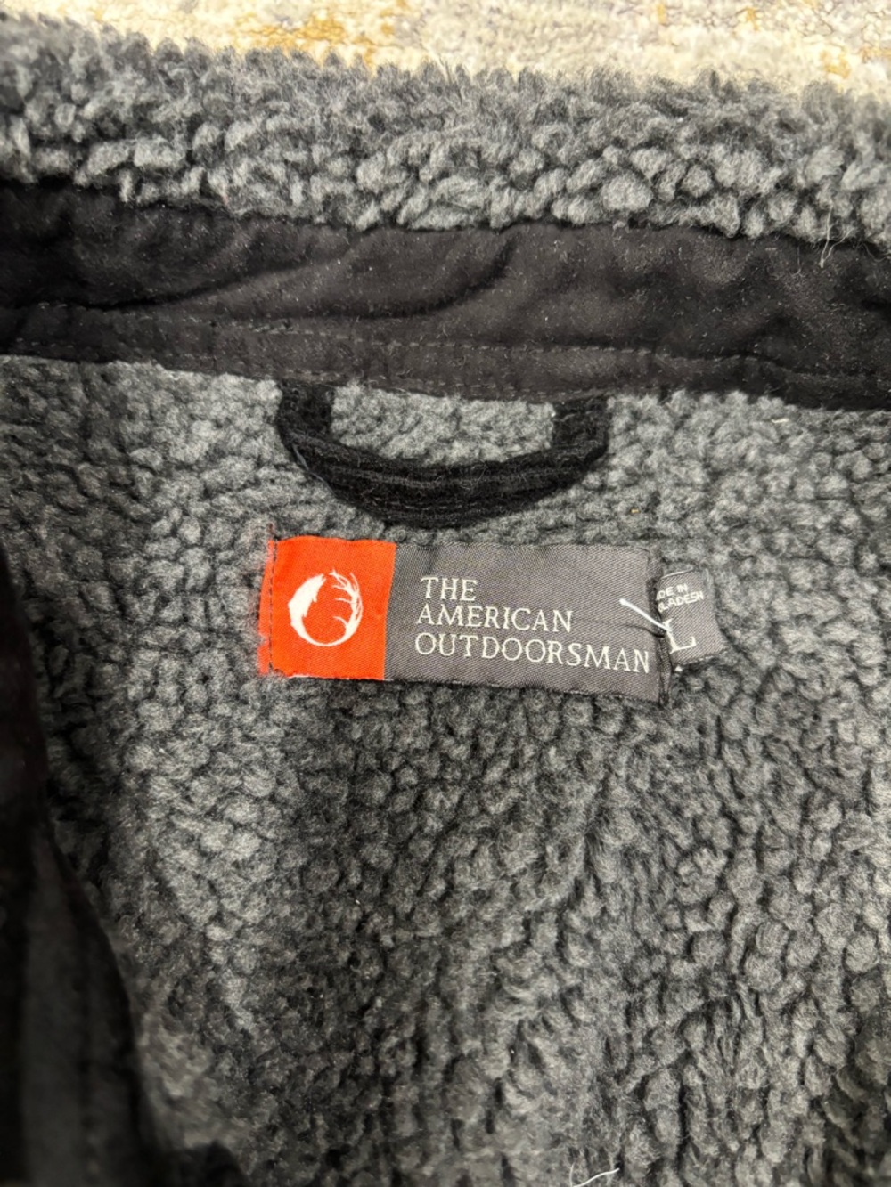 The American Outdoorsman Fleece Lined Corduroy Jacket - Picture 3 of 6